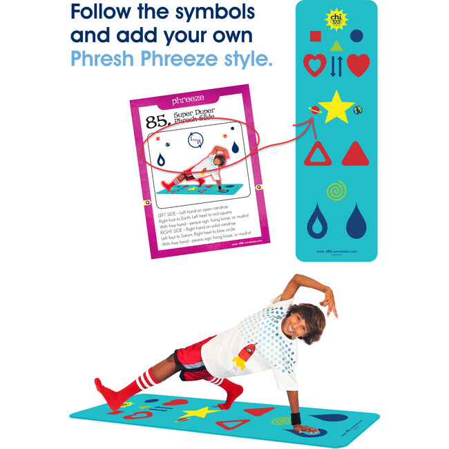 Chi Yoga Mat, Aqua - Outdoor Games - 4