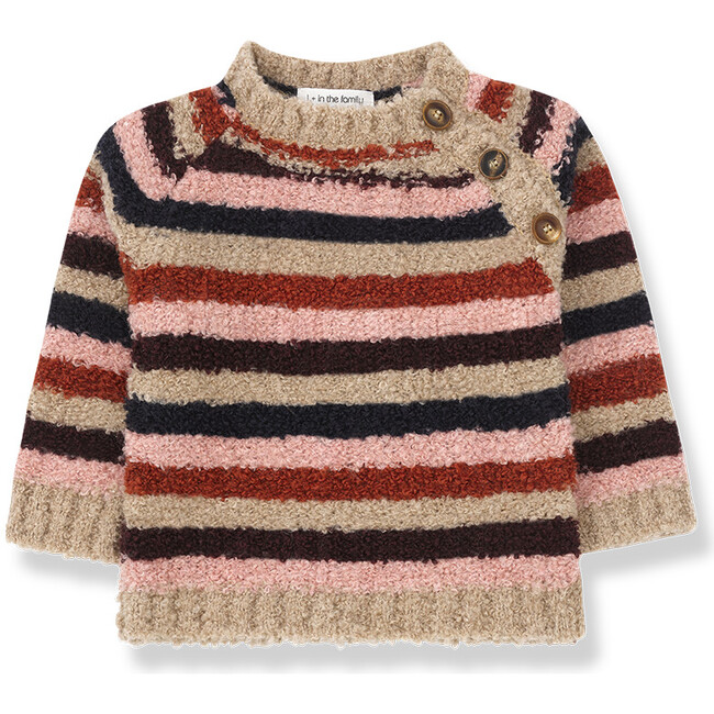 Zurich Sweater, Multi Stripe - Sweaters - 1