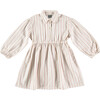 Girls Striped Shirt Dress - Dresses - 1 - thumbnail