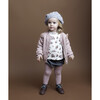 Baby Ribbed Long Sleeve Shirt, Flower Print - Tees - 2