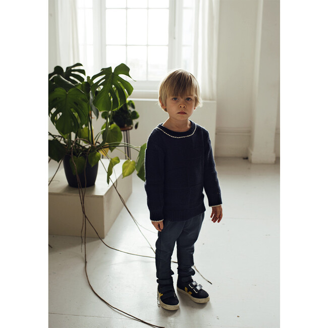 Jules Sweater, Dark Blue - Sweaters - 2