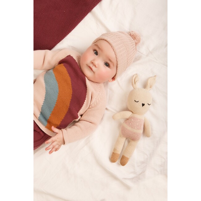 Rainbow Sweater, Rose - Sweaters - 2
