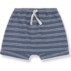 Orlando Bermuda Short, Indigo & White - Shorts - 1 - thumbnail
