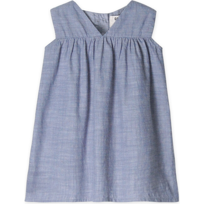 The Savannah Dress, Chambray - Play Dresses - 1