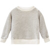 Textured Crewneck, Natural - Sweatshirts - 1 - thumbnail