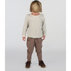 Textured Crewneck, Natural - Sweatshirts - 2