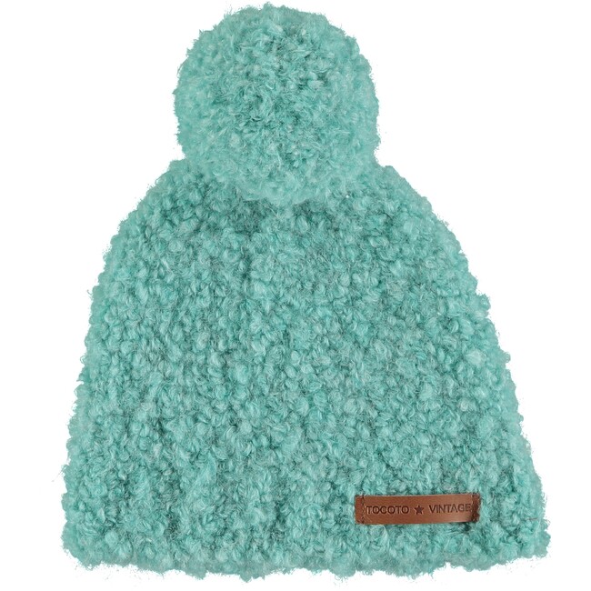 Pompom Hat, Green