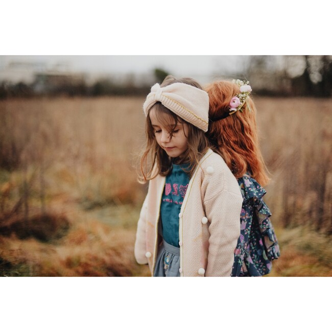 Karola Knit Headband, Light Pink - Hair Accessories - 2