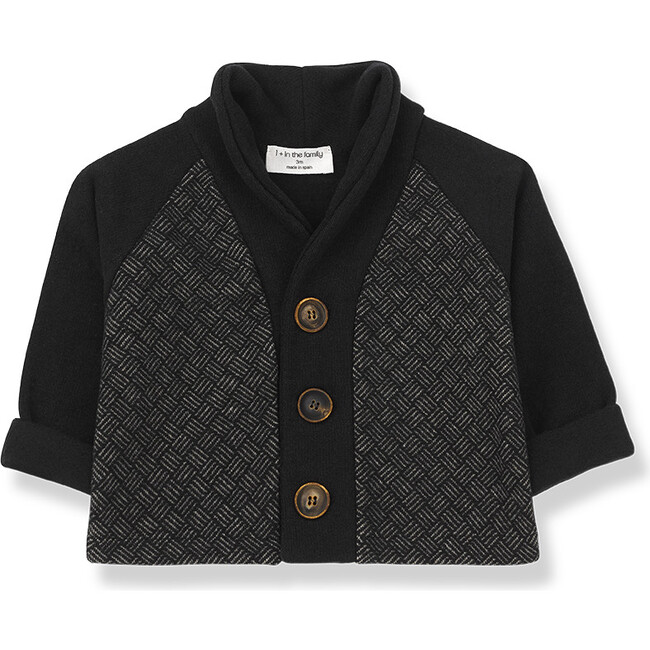 Bristol Cardigan, Black - Cardigans - 1