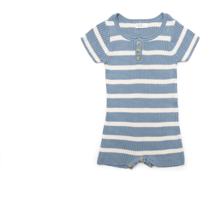 Striped Romper - Rompers - 1