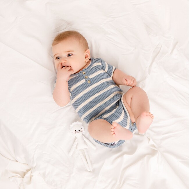 Striped Romper - Rompers - 2