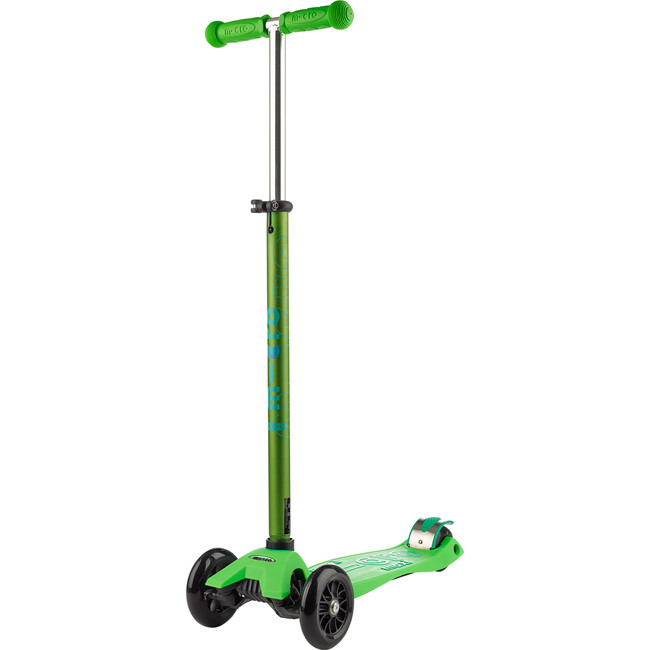 Maxi Deluxe Kids Scooter, Green
