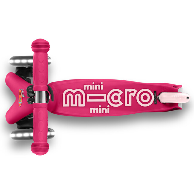 Mini Deluxe LED Kids Scooter, Pink - Scooters - 3