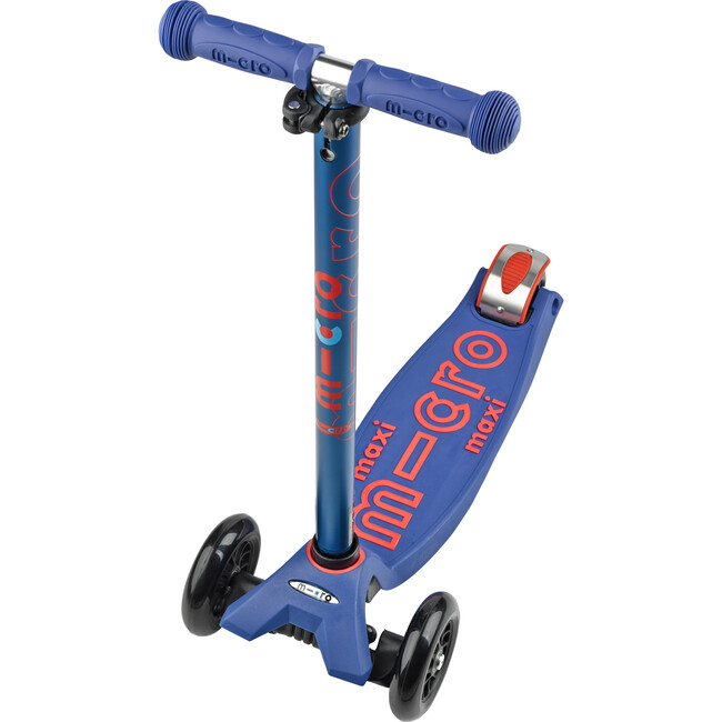 Maxi Deluxe Kids Scooter, Blue - Scooters - 3