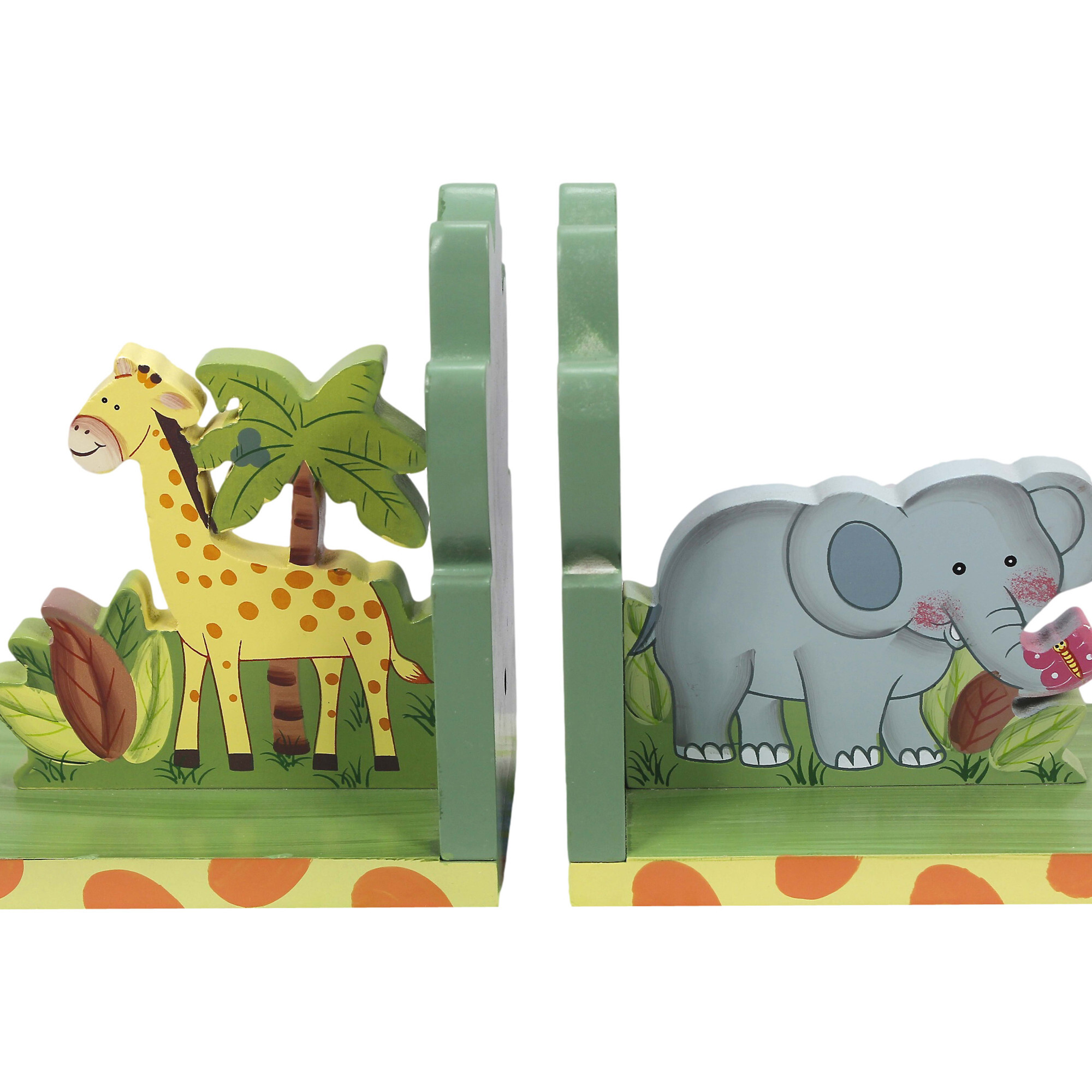 Sunny Safari Set of Bookends - Bookcases - 1