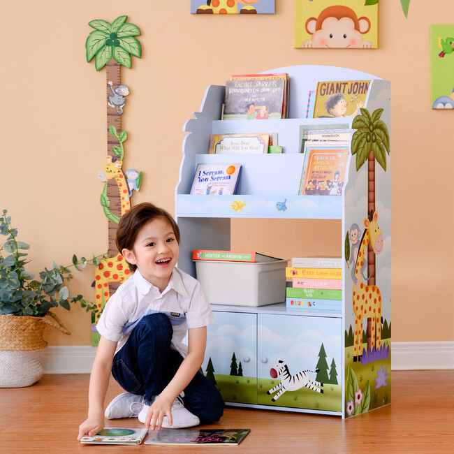 Sunny Safari 3-tier Kids Large Display Bookshelf