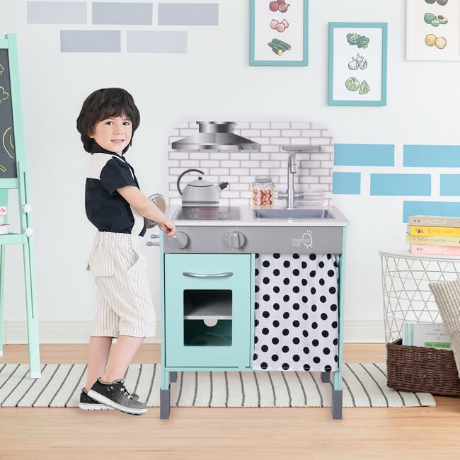 Little Chef Philly Modern Play Kitchen - Petrol - Play Kitchens - 2