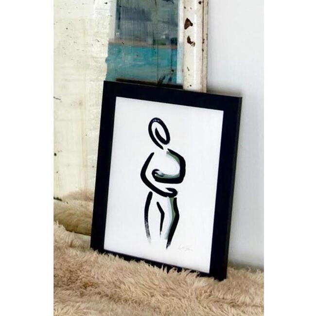 Jade Figure Print, Green - Art - 3
