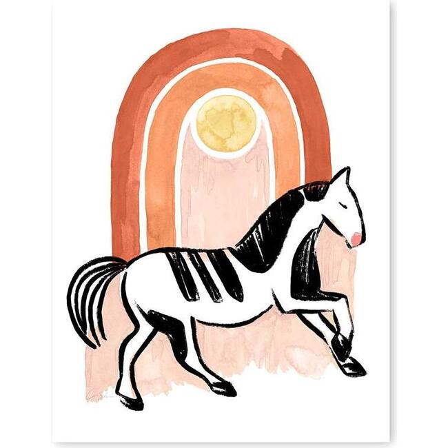 Cavalla Horse Farm Animal Print, Multi - Art - 1