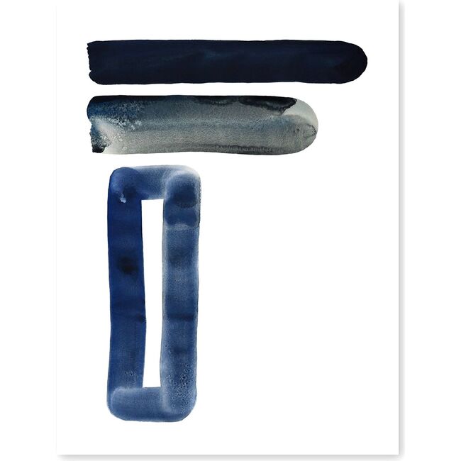 Modern Neutral Letter Large Art Print, Natural - Art - 6