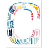 Modern Color Letter Mini Art Print, Multi - Art - 3
