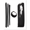 Modern Letter Small Art Print, Black/White - Art - 8