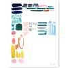 Modern Color Letter Oversized Art Print, Multi - Art - 6