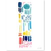 Modern Color Letter Oversized Art Print, Multi - Art - 9