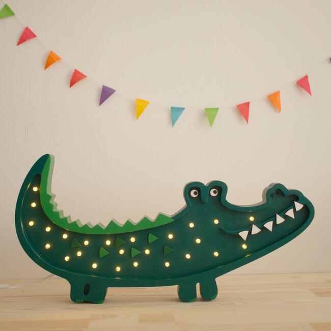 Crocodile Lamp, Green - Lighting - 3