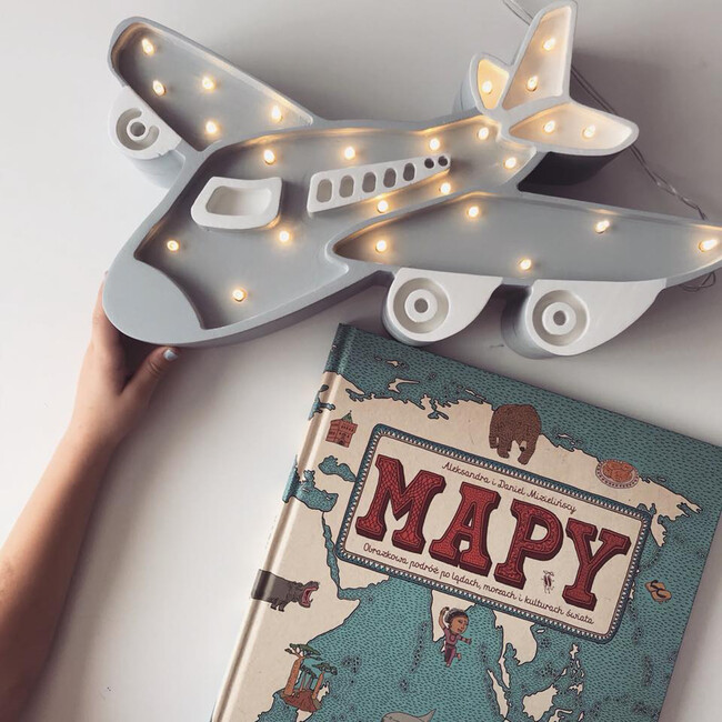 Airplane Lamp, Grey - Lighting - 2