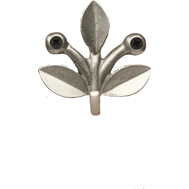 Sprig Hook, Pewter - Wall Décor - 1