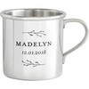 Personalized Heirloom Baby Cup, Botanic - Tabletop - 1 - thumbnail