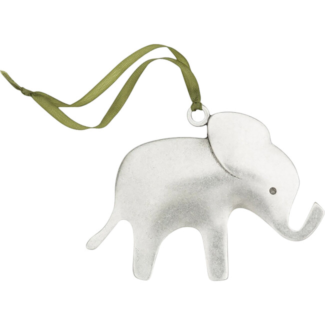Elephant Ornament, Pewter