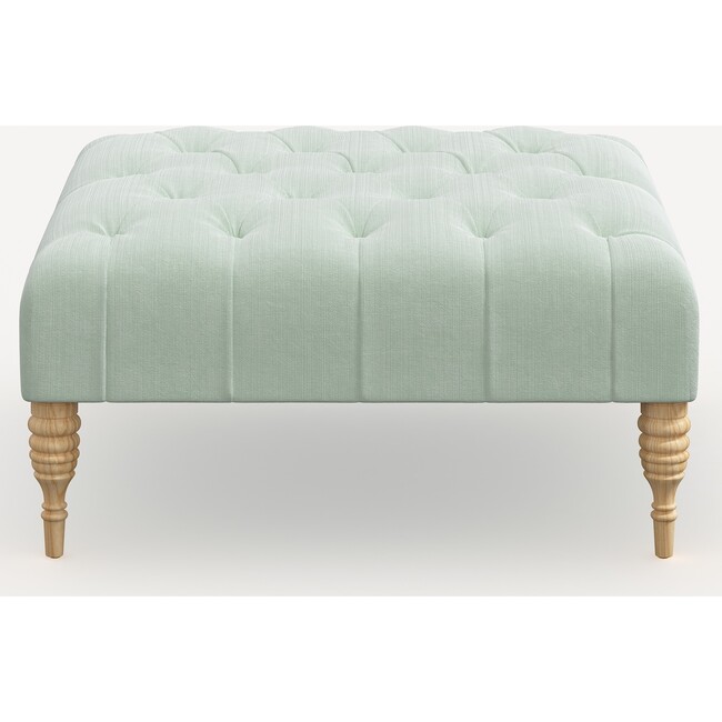 Hemmingway Cocktail Ottoman, Lulu Cloud - Ottomans - 2
