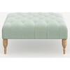 Hemmingway Cocktail Ottoman, Lulu Cloud - Ottomans - 2