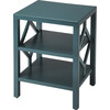 Halcyon Side Table, Teal - Accent Tables - 1 - thumbnail
