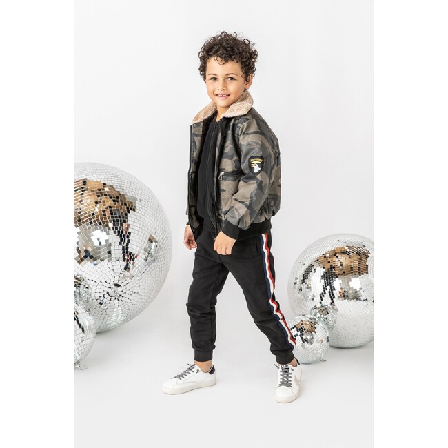 Camo Moto Jacket, Multi - Jackets - 2