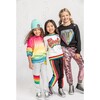 Smiley Rainbow Joggers, Grey - Pants - 3