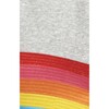 Smiley Rainbow Joggers, Grey - Pants - 4