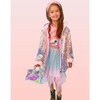 Paillette Magic Rain Jacket, Pink - Jackets - 2