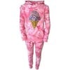 Ice Cream Tie Dye Set, Pink - Mixed Apparel Set - 1 - thumbnail