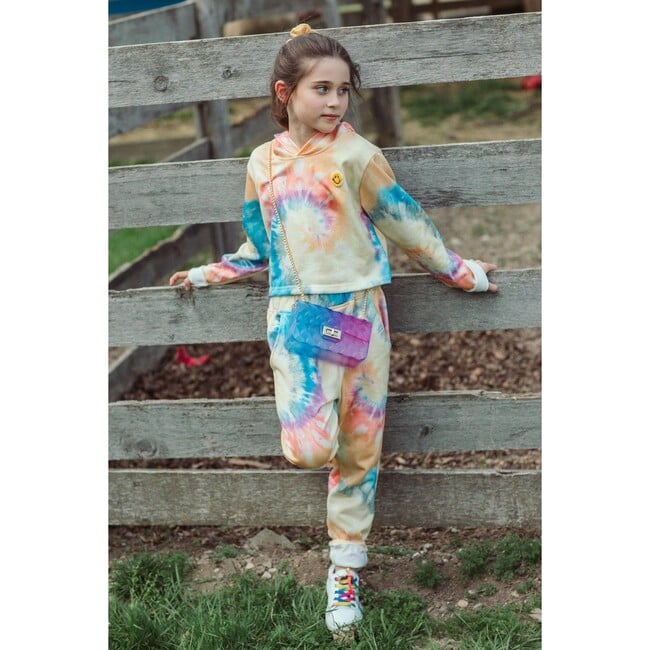 Be Happy Tie Dye Jogger Set, Multi - Mixed Apparel Set - 5