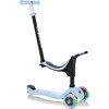 Go-Up Sporty Scooter with Lights, Pastel Blue - Scooters - 1 - thumbnail