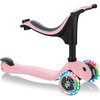 Go-Up Sporty Scooter with Lights, Pastel Pink - Scooters - 2 - thumbnail