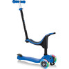 Go-Up Sporty Scooter with Lights, Navy Blue - Scooters - 1 - thumbnail