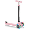 Go-Up Sporty Scooter with Lights, Pastel Pink - Scooters - 3