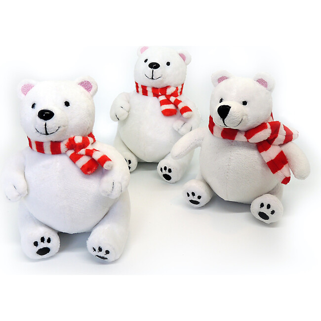 Roly Poly Polar Bear - Plush - 1