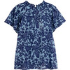Women's Joyful Top, Morrigan Raven Alaskan Blue - Blouses - 1 - thumbnail