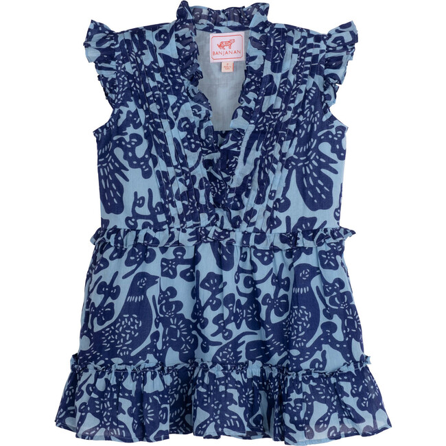 Constance Dress, Morrigan Raven Alaskan Blue