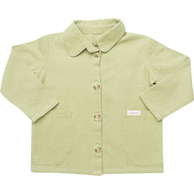 Embroidery Worker Jacket, Sage Green